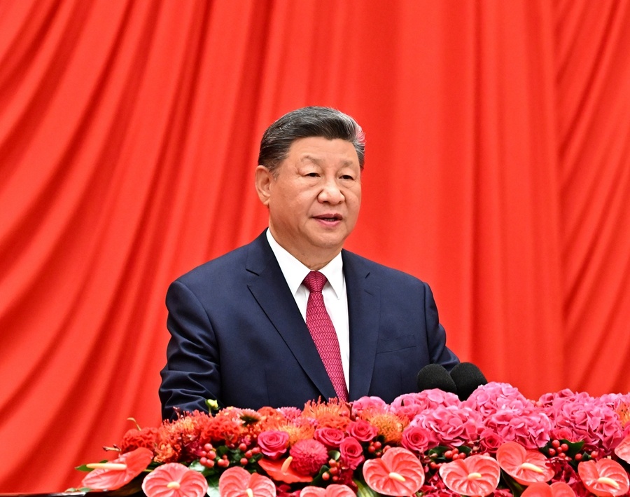 習(xí)近平：在慶祝中華人民共和國(guó)成立76周年招待會(huì)上的講話