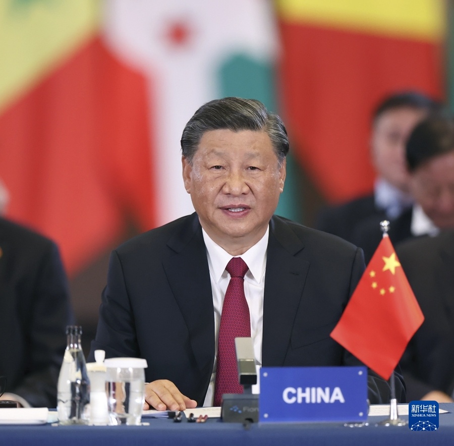 習(xí)近平在中非領(lǐng)導(dǎo)人對(duì)話(huà)會(huì)上的主旨講話(huà).jpg